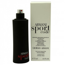 Tester Armani Code sport 75ml.