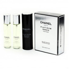 Духи 3 по 20 мл CHANEL Platinum Egoiste (Men) Духи 3 по 20 мл CHANEL Platinum Egoiste (Men)